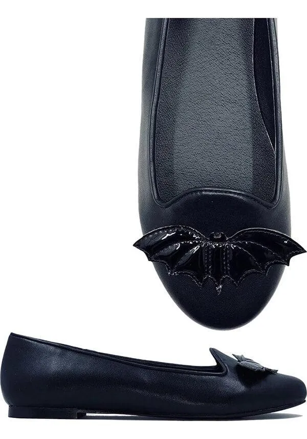Lydia Bat [Black] | FLATS